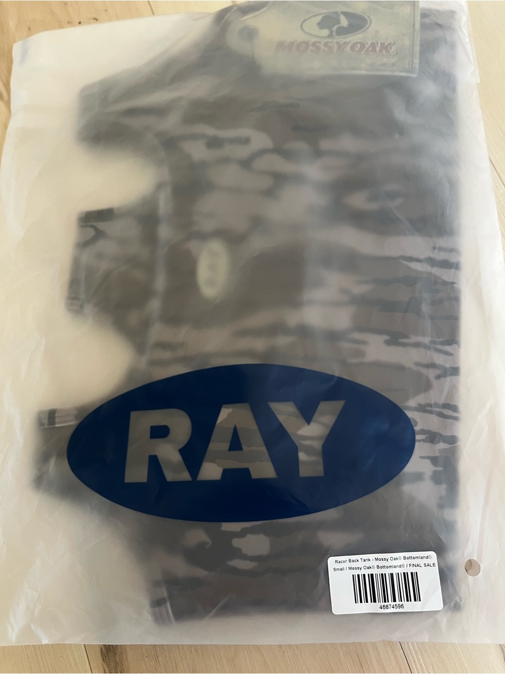 RAY mossy oak camo foldover leggings and tank - Picture 9 of 9